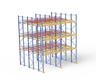 小型后推式貨架用途