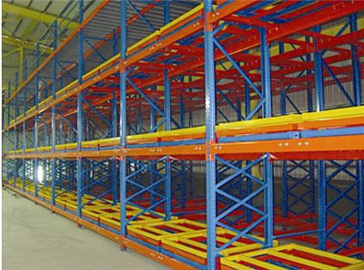 大型后推式貨架優勢