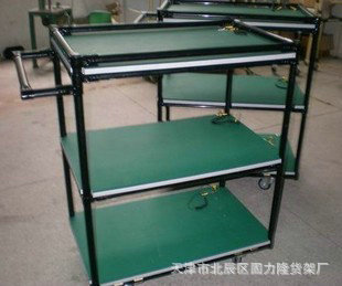 【廠家生產(chǎn) 移動式輕型倉庫貨架 雙層線棒