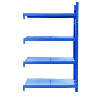 中型倉儲貨架承重200-300kg/層藍色副架(